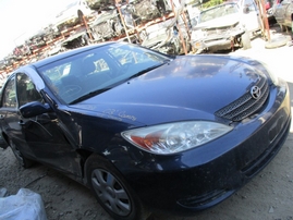 2003 TOYOTA CAMRY LE NAVY BLUE 2.4L AT Z16258